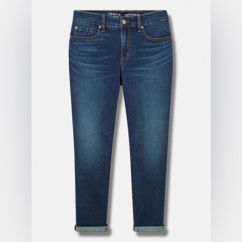 📣‼️ 2 for $50 📣‼️ Torrid Perfect Boyfriend Mid-Rise Jean
